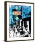 Urban Collage Street Scene-Deanna Fainelli-Framed Art Print