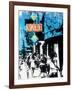 Urban Collage Street Scene-Deanna Fainelli-Framed Art Print