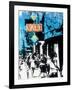 Urban Collage Street Scene-Deanna Fainelli-Framed Art Print