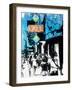 Urban Collage Street Scene-Deanna Fainelli-Framed Premium Giclee Print