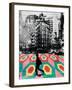 Urban Collage Walk-Deanna Fainelli-Framed Art Print