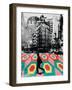 Urban Collage Walk-Deanna Fainelli-Framed Art Print