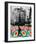 Urban Collage Walk-Deanna Fainelli-Framed Art Print