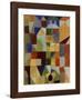 Urban Composition with Yellow Windows-Paul Klee-Framed Giclee Print