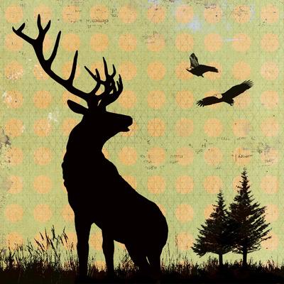 'Urban Deer I' Giclee Print - Hens Teeth | AllPosters.com