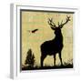 Urban Deer II-Hens Teeth-Framed Giclee Print