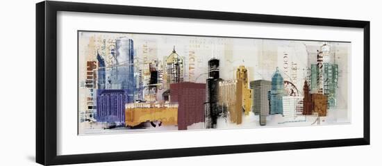 Urban Design-Noah Li-Leger-Framed Giclee Print