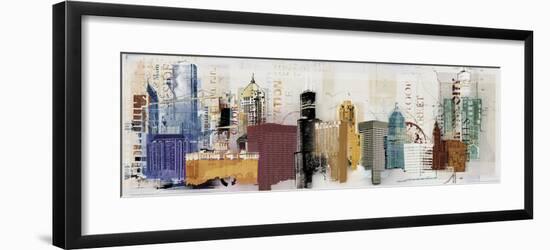 Urban Design-Noah Li-Leger-Framed Giclee Print
