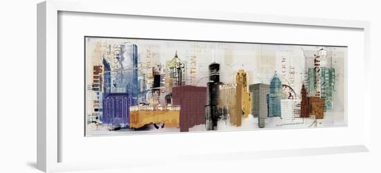 Urban Design-Noah Li-Leger-Framed Giclee Print