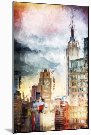 Urban Empire - In the Style of Oil Painting-Philippe Hugonnard-Mounted Giclee Print