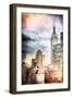 Urban Empire - In the Style of Oil Painting-Philippe Hugonnard-Framed Giclee Print