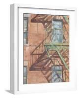 Urban Facade I-Ethan Harper-Framed Art Print