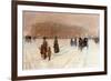 Urban Fairy Tale-Childe Hassam-Framed Premium Giclee Print