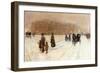 Urban Fairy Tale-Childe Hassam-Framed Premium Giclee Print