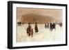 Urban Fairy Tale-Childe Hassam-Framed Premium Giclee Print