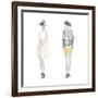 Urban Fashion-Sandra Jacobs-Framed Giclee Print