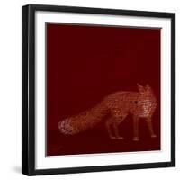 Urban Fox - Red-Dominique Vari-Framed Art Print