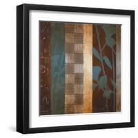 Urban Garden VI in Teal-Lanie Loreth-Framed Art Print