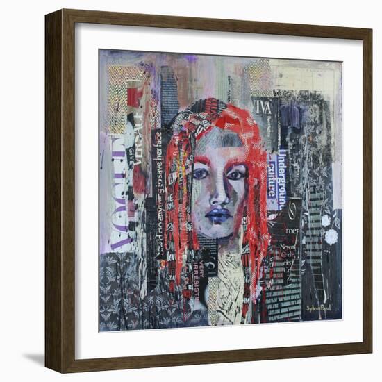 Urban Girl-Sylvia Paul-Framed Giclee Print