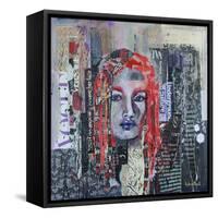 Urban Girl-Sylvia Paul-Framed Stretched Canvas