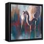 Urban Heron-Molly Reeves-Framed Stretched Canvas