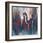 Urban Heron-Molly Reeves-Framed Art Print