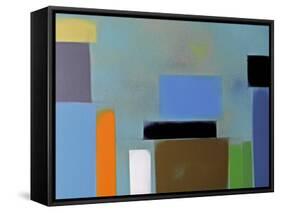 Urban Hues 01-Gill Miller-Framed Stretched Canvas