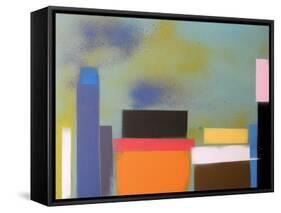 Urban Hues 06-Gill Miller-Framed Stretched Canvas