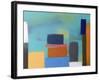 Urban Hues 08-Gill Miller-Framed Art Print