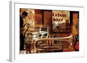 Urban Jazz-Paul Robert-Framed Art Print