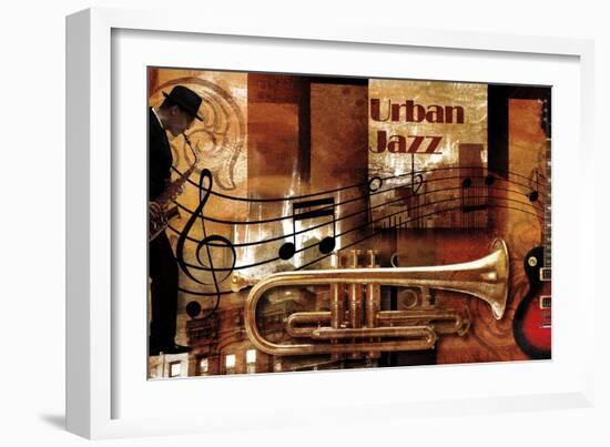 Urban Jazz-Paul Robert-Framed Art Print