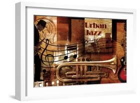 Urban Jazz-Paul Robert-Framed Art Print