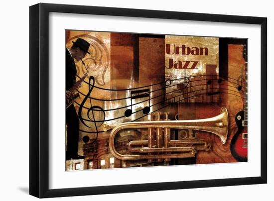 Urban Jazz-Paul Robert-Framed Premium Giclee Print