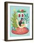 Urban Jungle Christmas II-Mary Urban-Framed Art Print