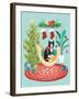 Urban Jungle Christmas II-Mary Urban-Framed Art Print