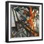 Urban Landscape. Canvas (1913-1914) 71 x 71 cm.-Olga Rozanova-Framed Giclee Print