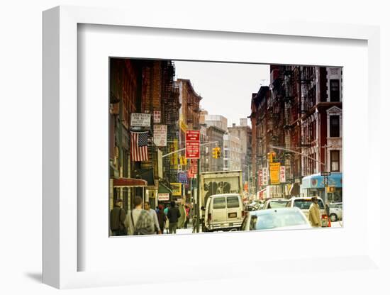 Urban Landscape - Chinatown - Manhattan - New York City - United States-Philippe Hugonnard-Framed Photographic Print