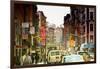 Urban Landscape - Chinatown - Manhattan - New York City - United States-Philippe Hugonnard-Framed Photographic Print