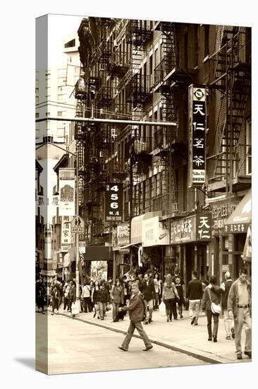 Urban Landscape - Chinatown - Manhattan - New York City - United States-Philippe Hugonnard-Stretched Canvas