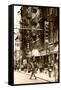 Urban Landscape - Chinatown - Manhattan - New York City - United States-Philippe Hugonnard-Framed Stretched Canvas