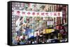 Urban Landscape - Chinatown - Manhattan - New York City - United States-Philippe Hugonnard-Framed Stretched Canvas
