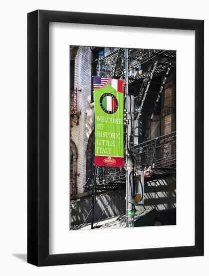 Urban Landscape - Little Italy - Manhattan - New York City - United States-Philippe Hugonnard-Framed Photographic Print