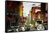 Urban Landscape - Little Italy - Manhattan - New York City - United States-Philippe Hugonnard-Framed Stretched Canvas