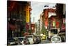 Urban Landscape - Little Italy - Manhattan - New York City - United States-Philippe Hugonnard-Stretched Canvas