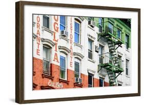 Urban Landscape - Little Italy - Manhattan - New York City - United States-Philippe Hugonnard-Framed Photographic Print