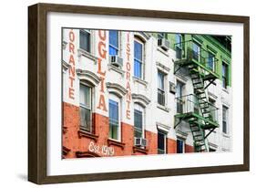 Urban Landscape - Little Italy - Manhattan - New York City - United States-Philippe Hugonnard-Framed Photographic Print