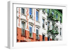 Urban Landscape - Little Italy - Manhattan - New York City - United States-Philippe Hugonnard-Framed Photographic Print