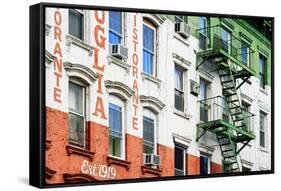 Urban Landscape - Little Italy - Manhattan - New York City - United States-Philippe Hugonnard-Framed Stretched Canvas