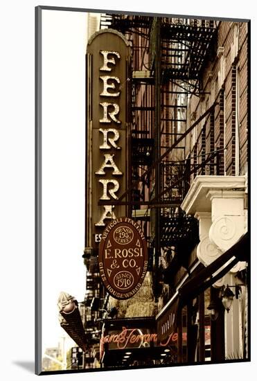 Urban Landscape - Little Italy - Manhattan - New York City - United States-Philippe Hugonnard-Mounted Photographic Print