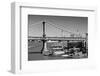 Urban Landscape - Manhattan - Bridge - New York City - United States-Philippe Hugonnard-Framed Photographic Print